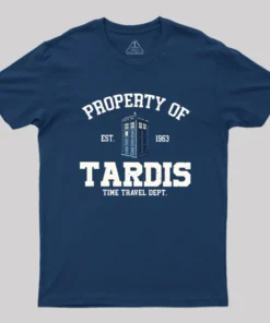 Property of Tardis Geek T-Shirt