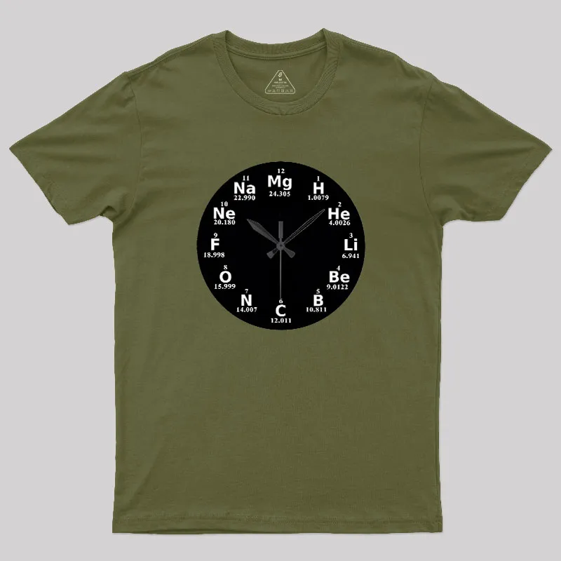 Periodic Table Science Elements Geek T-Shirt - Image 3