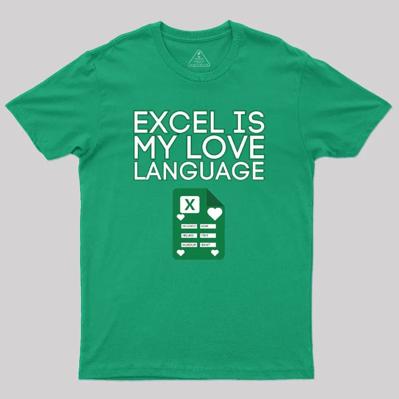 Excel Enthusiast Geek T-Shirt - Image 9