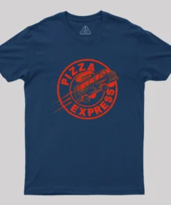 Alternative view of Pizza Express v2 Geek T-Shirt