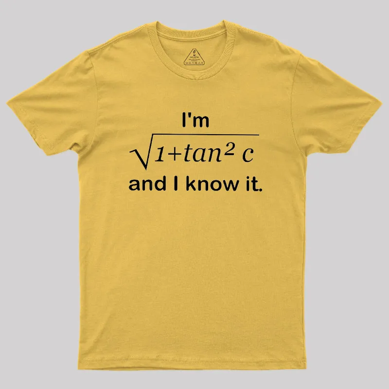 I Know It Geek T-Shirt - Image 8