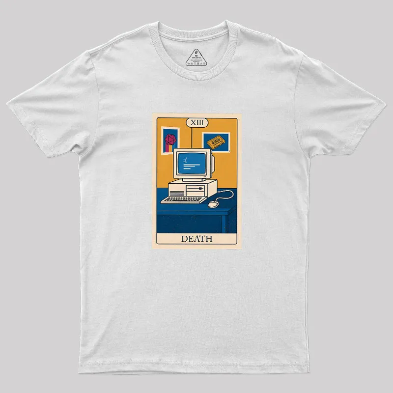 Death Card Geek T-Shirt - Image 11