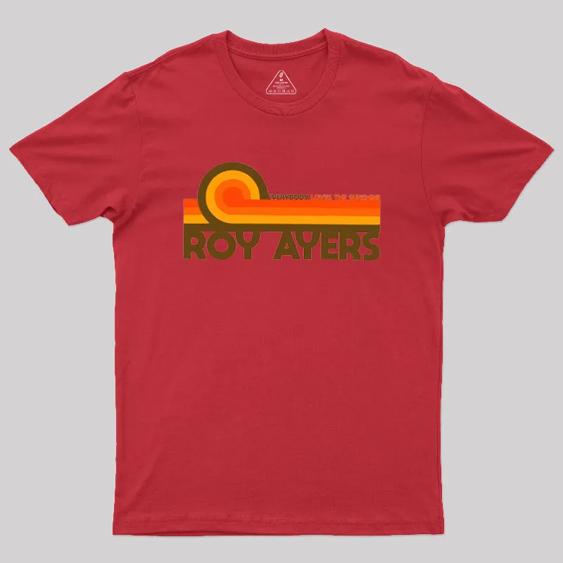 Roy Ayers Everybody Loves the Sunshine Geek T-Shirt - Image 4