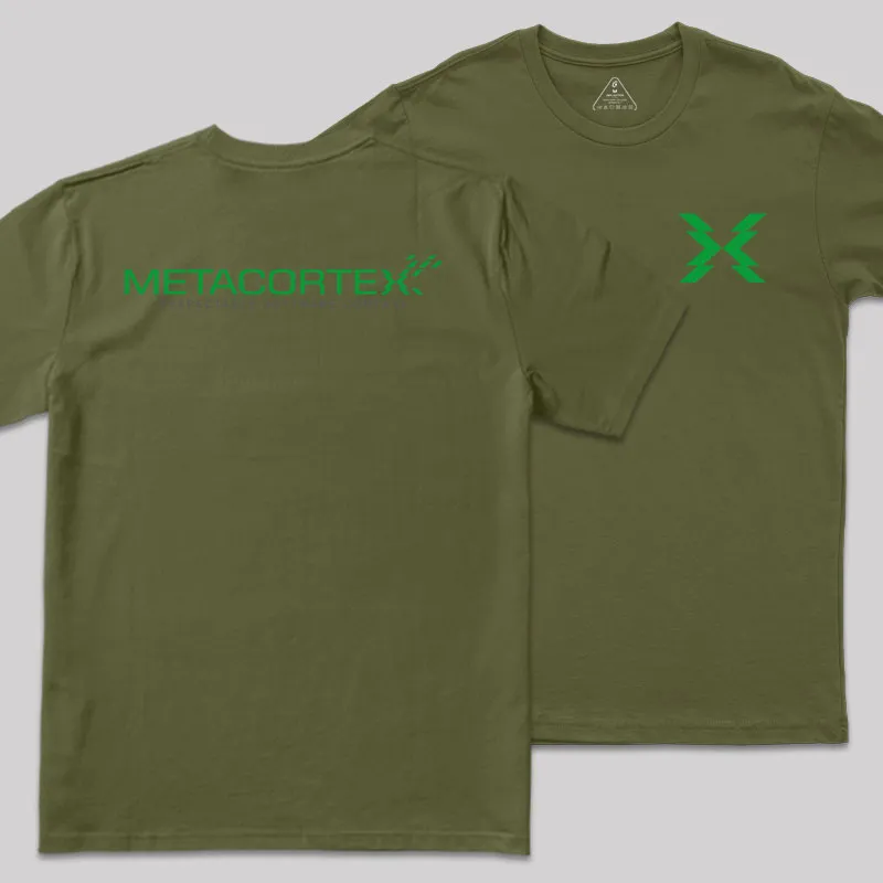 Metacortex Future Front and Back Printed Geek T-Shirt - Image 4