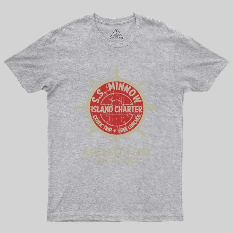 Retro Style Gilligans Island 70s Geek T-Shirt - Image 9