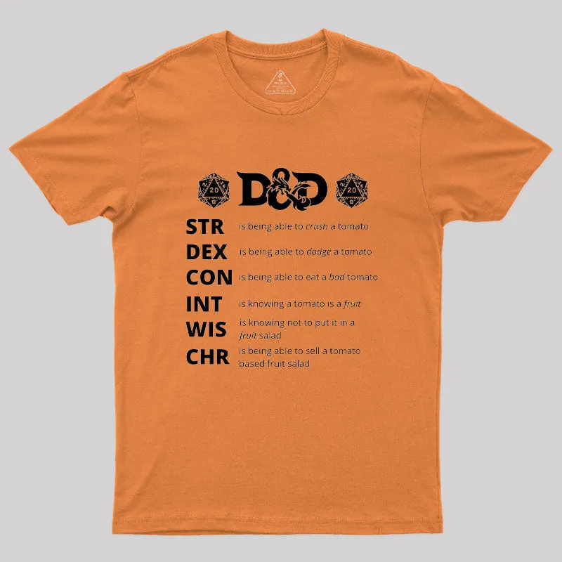 Dungeons And Dragons Gift Geek T-Shirt - Image 7