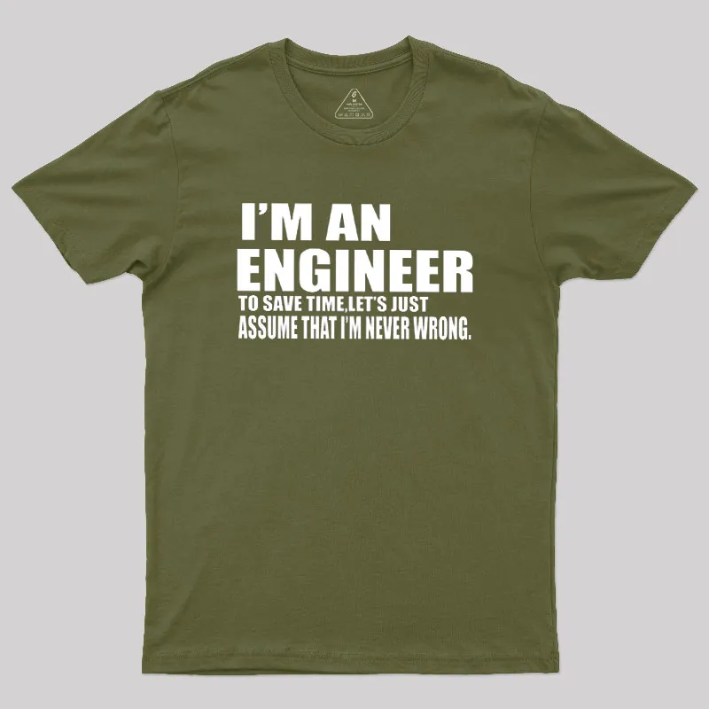 I'm An Engineer Geek T-Shirt - Image 3
