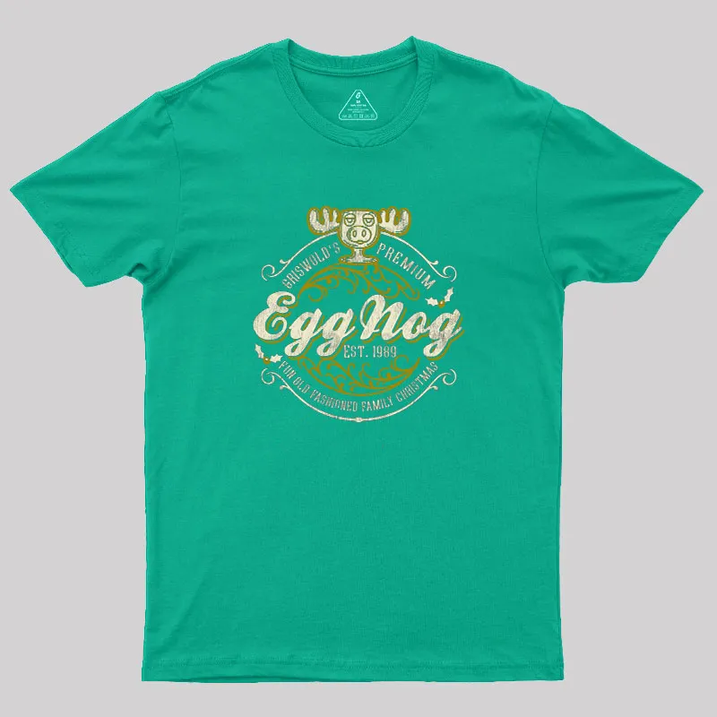Eggnog Christmas Vacation Geek T-Shirt - Image 6