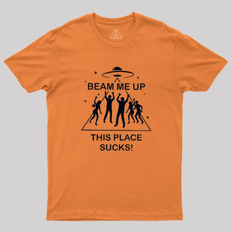 Beam Me Up Geek T-Shirt - Image 7