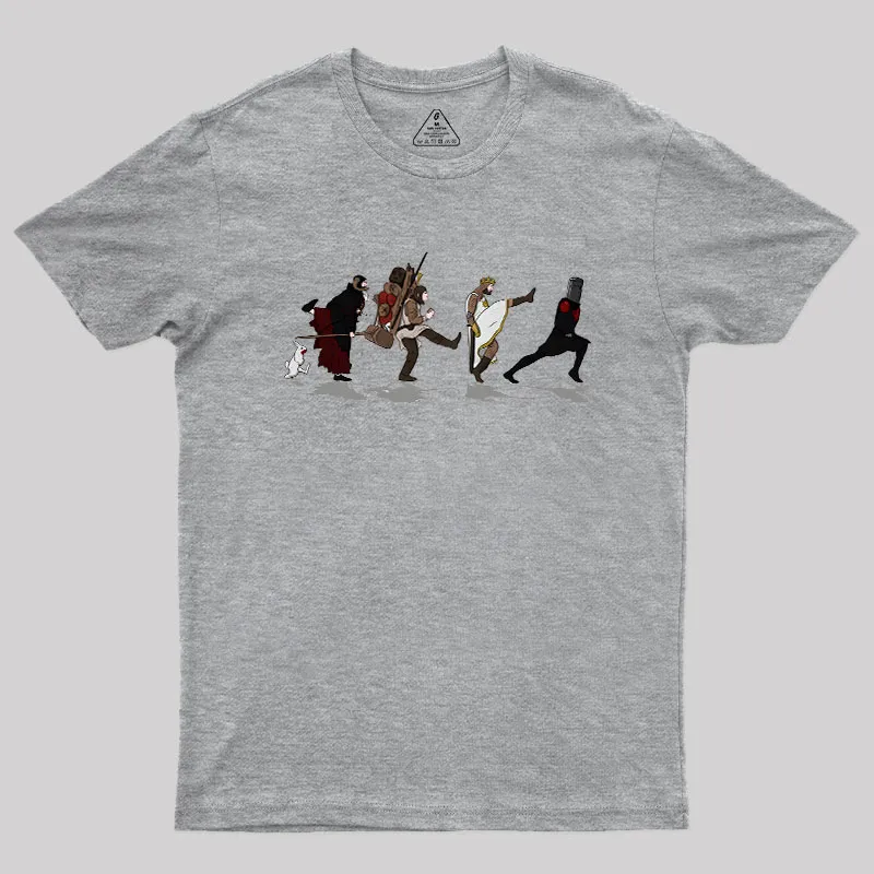 Walking Towards the Grail Geek T-Shirt - Image 2