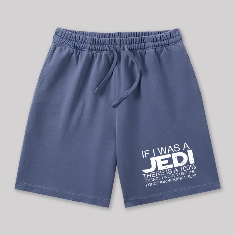 Use The Force Inappropriately Geeky Washed Shorts - Image 6
