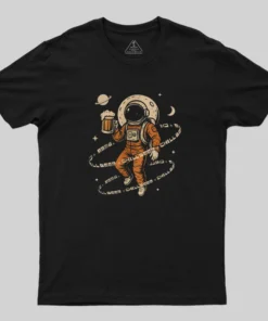 Alternative view of Quantum Brew Geek T-Shirt