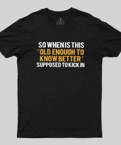 Never Grown Up Geek T-Shirt