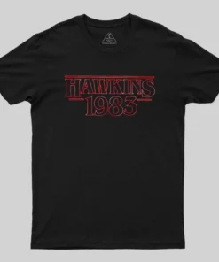 Alternative view of Hawkins 1983 T-Shirt