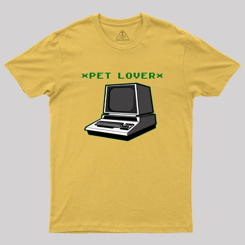 PET Lover Commodore Pet Geek T-Shirt - Image 6