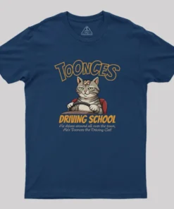 Alternative view of Toonces Driving Academy Geek T-Shirt