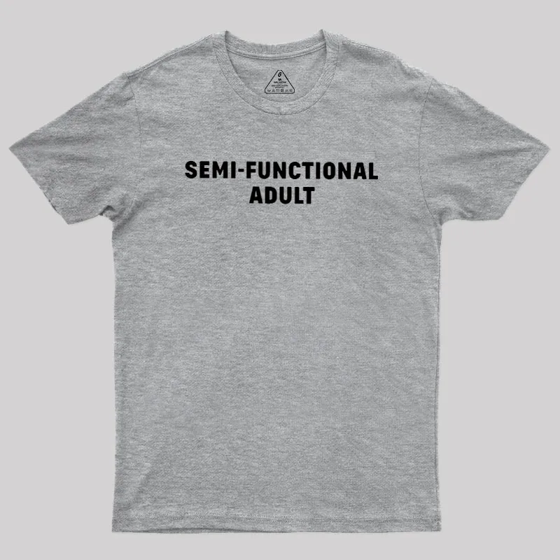 Semi-Functional Adult Geek T-Shirt - Image 4