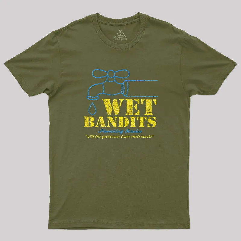 Wet Bandits Plumbing Geek T-Shirt - Image 3