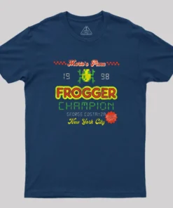 Alternative view of Frogger Champion Christmas Geek T-Shirt