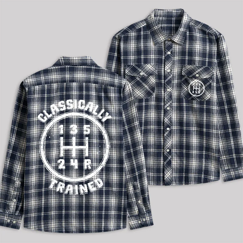 Classically Trained Plaid Flannel Shirt - Image 4