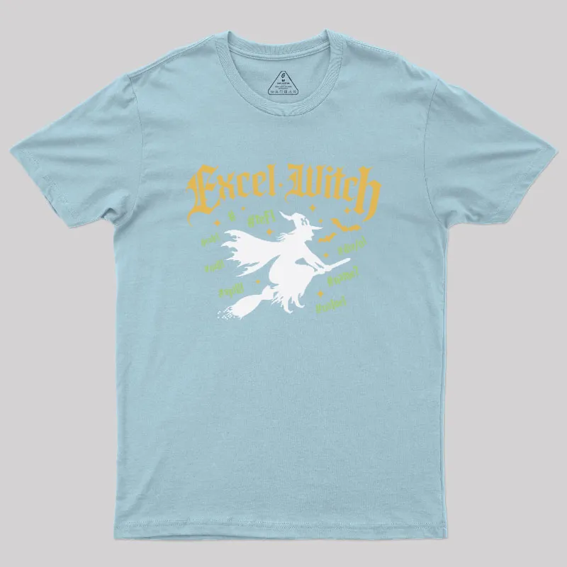Excel Witch Geek T-Shirt - Image 9