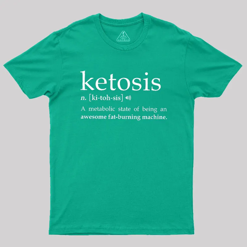 Keto Definition Geek T-Shirt - Image 9