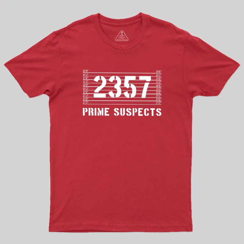 PRIME SUSPECTS Geek T-Shirt - Image 5
