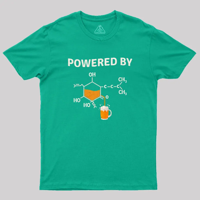POWER BY Geek T-Shirt - Image 6
