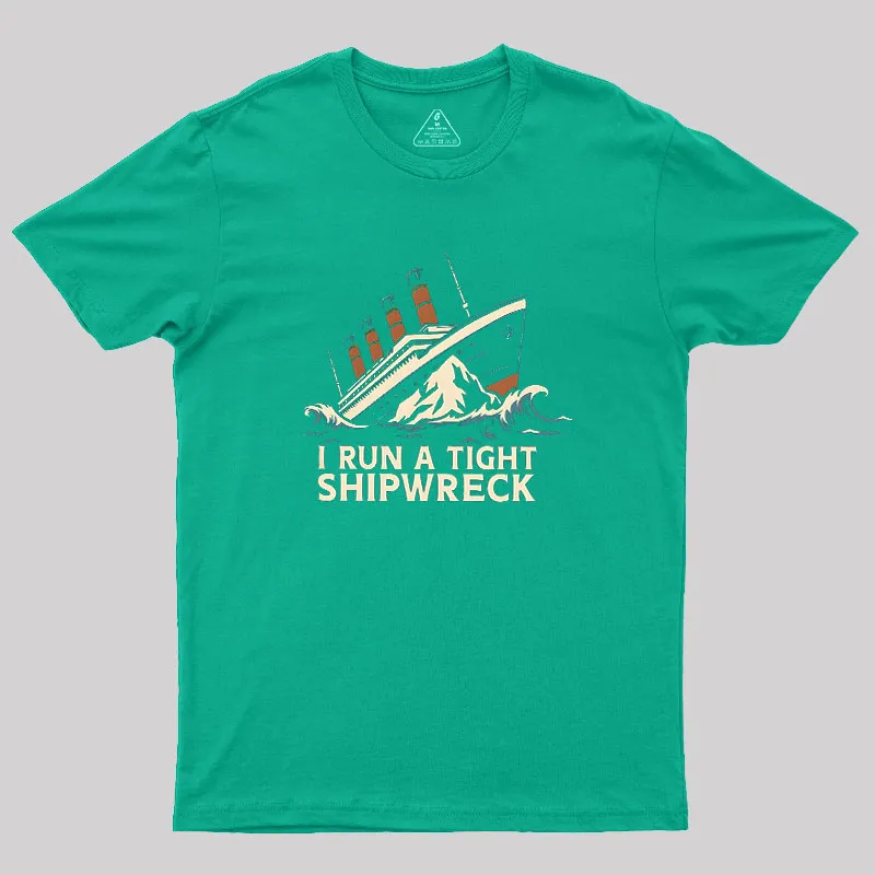 Tight Shipwreck Geek T-Shirt - Image 7