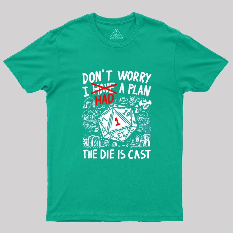 The Die Is Cast Geek T-Shirt - Image 9