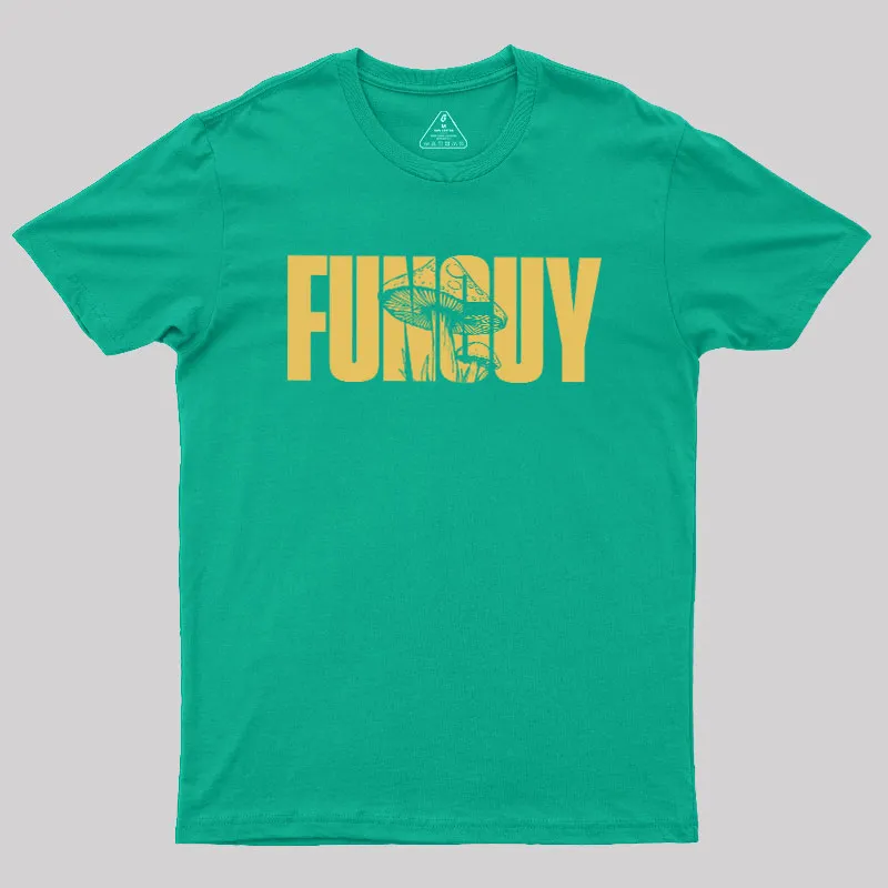 Fungi Fun Guy Geek T-Shirt - Image 9