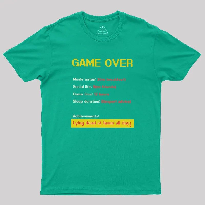 Game Over Geek T-Shirt - Image 5