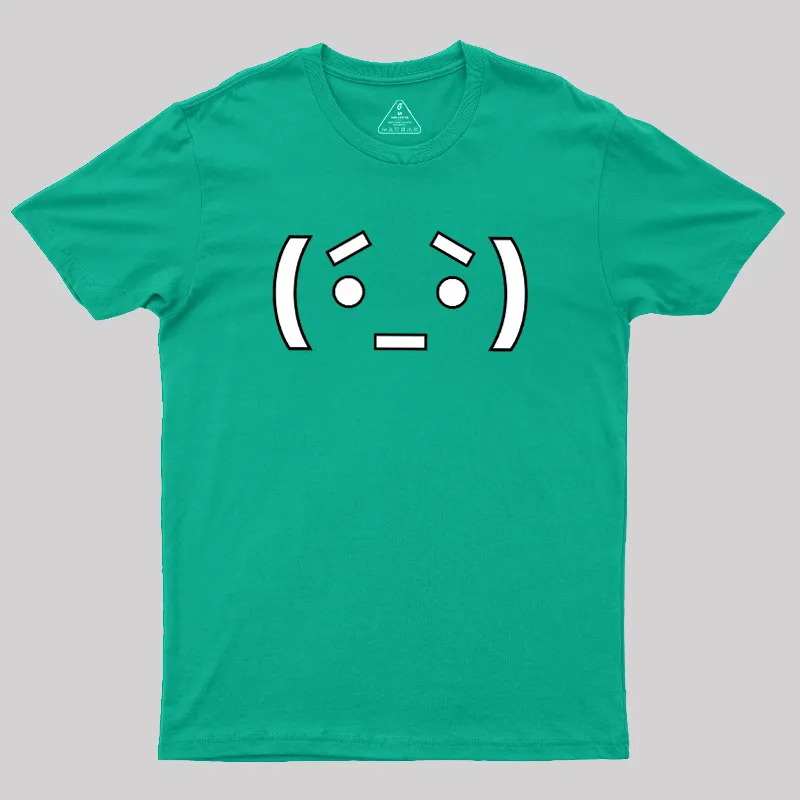 Nerdy Anime Emoticon Geek T-Shirt - Image 9