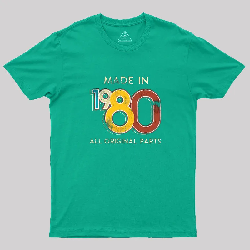 Made In 1980 Geek T-Shirt - Image 9