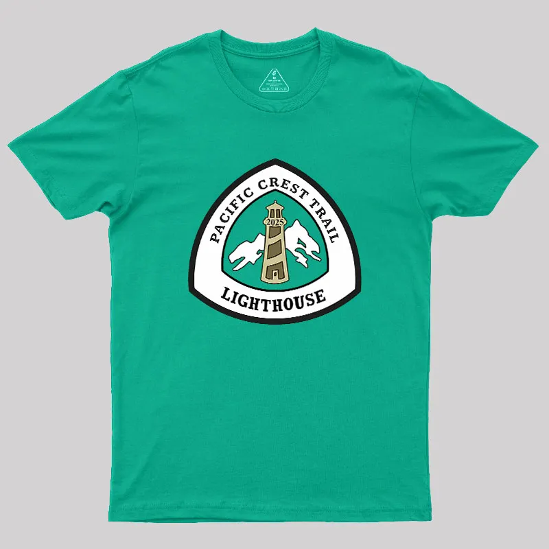 Lighthouse's 2025 PCT Trek Geek T-Shirt