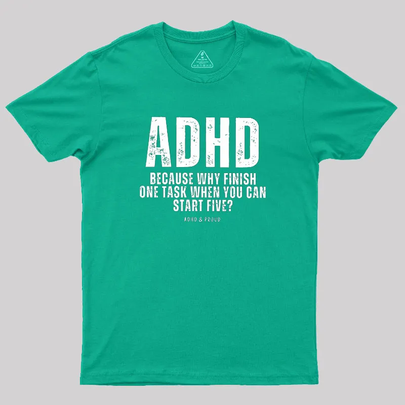 ADHD Geek T-Shirt - Image 9