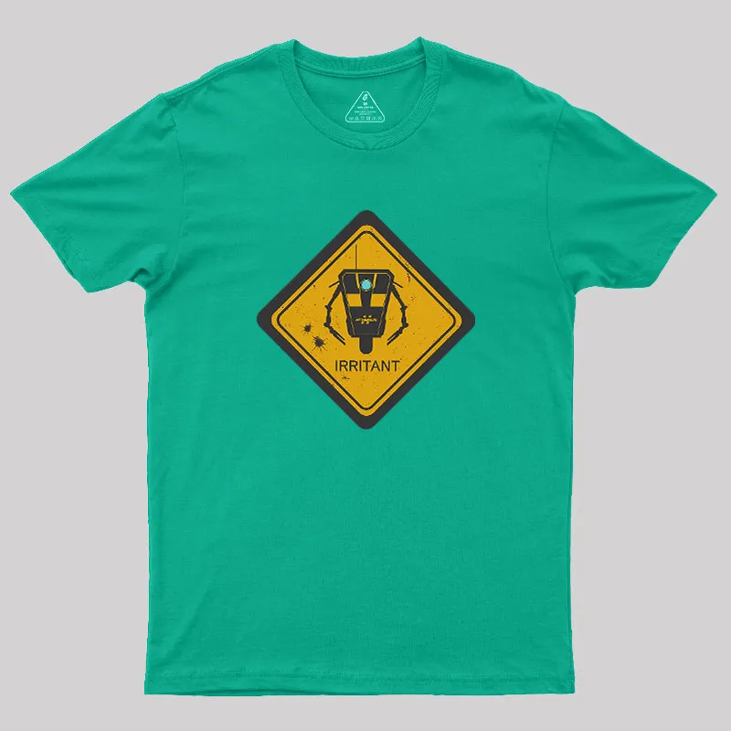 Caution: Irritant Geek T-Shirt - Image 9