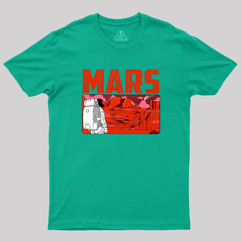 Explore Mars Geek T-Shirt - Image 8