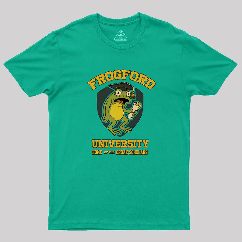 Frogford University – Home of the C Geek T-Shirt - Image 10