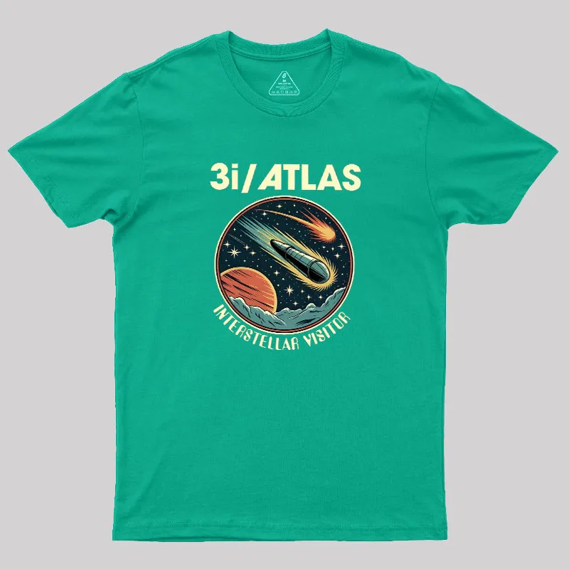 3I/ATLAS Interstellar Visitor 2025 Geek T-Shirt - Image 8