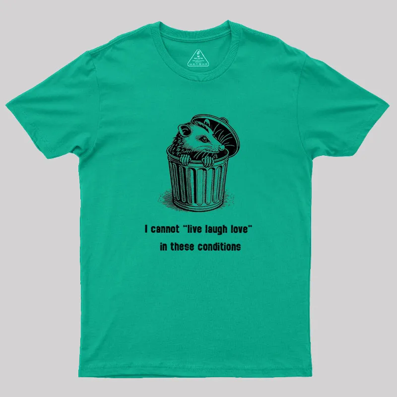 Live Laugh Love Geek T-Shirt - Image 7