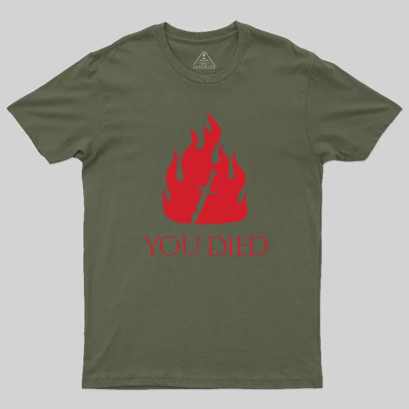You Died T-Shirt - Image 3