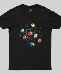 Dice Atom Geek T-Shirt
