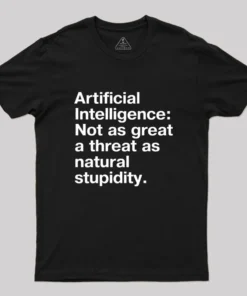 Alternative view of Artificial Intelligence Geek T-Shirt