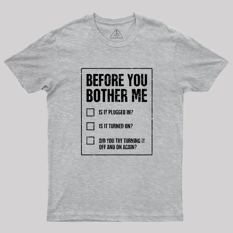Tech Support IT Checklist Geek T-Shirt - Image 4