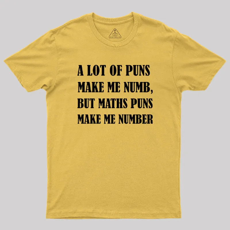Math Puns T-Shirt - Image 5