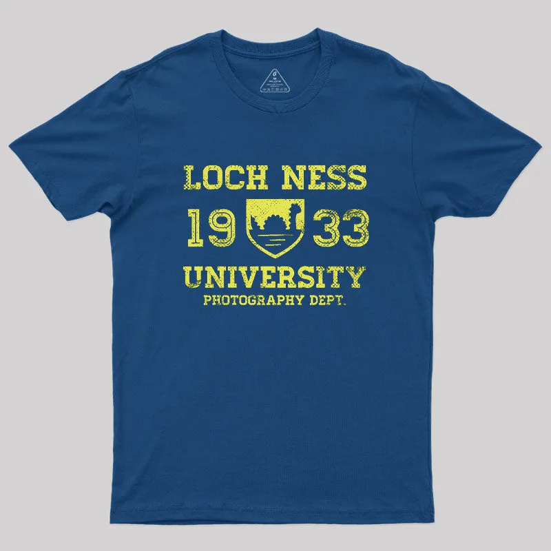 Loch Ness University Geek T-Shirt - Image 3