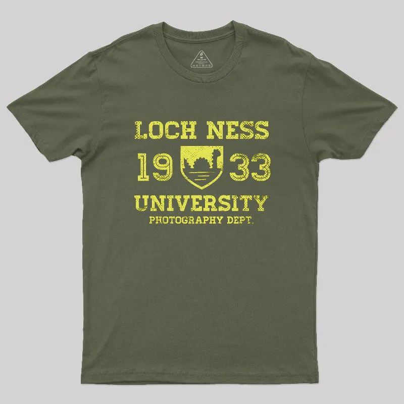Loch Ness University Geek T-Shirt