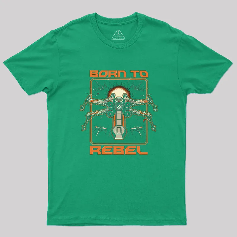 Space War Rebel Geek T-Shirt - Image 5