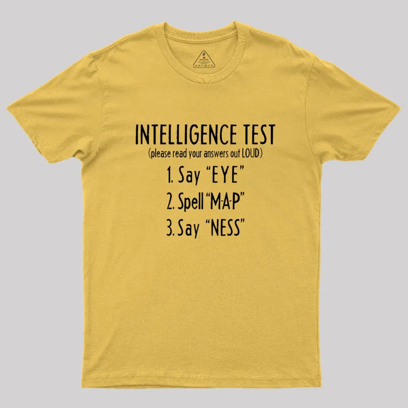 Intelligence Test T-Shirt - Image 5